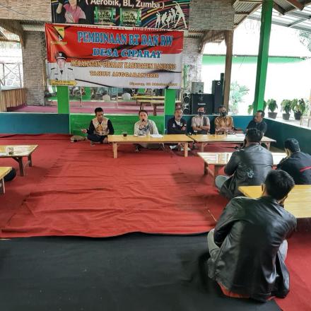 PEMBINAAN DAN PEMBAGIAN INSENTIF RT/RW DESA CIPARAY KEC. CIPARAY KAB. BANDUNG